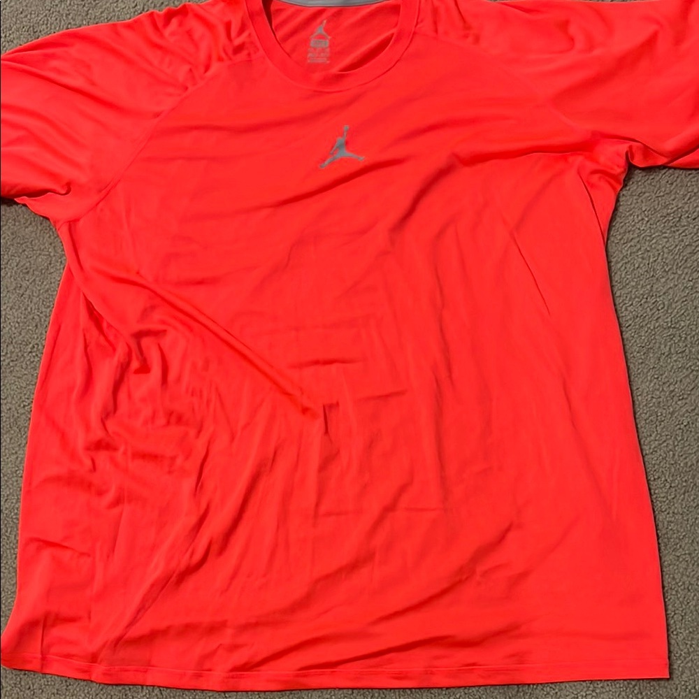 Jordan Men's Red Athletic Shirt